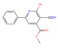 Methyl 3-cyano-2-hydroxy-6-phenylpyridine-4-carboxylate