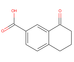 8-Oxo-5,6,7,8-tetrahydronaphthalene-2-carboxylic acid