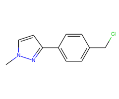 3-[4-(CHLOROMETHYL)PHENYL]-1-METHYL-1H-PYRAZOLE