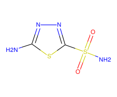 5-Amino-1,3,4-thiadiazole-2-sulfonamide