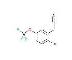 2-BROMO-5-(TRIFLUOROMETHOXY)PHENYLACETONITRILE