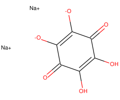 Sodium 4,5-dihydroxy-3,6-dioxocyclohexa-1,4-diene-1,2-bis(olate)