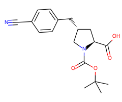 Boc-(R)-g-(4-cyanobenzyl)-L-proline