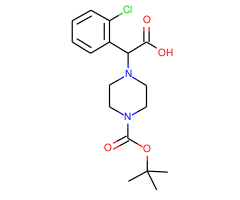 2-(4-Boc-piperazinyl)-2-(2-chlorophenyl)acetic acid