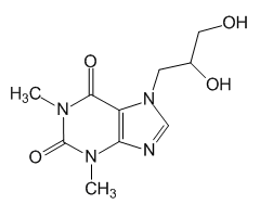 7-(2,3-Dihydroxypropyl)-1,3-dimethyl-1H-purine-2,6(3H,7H)-dione