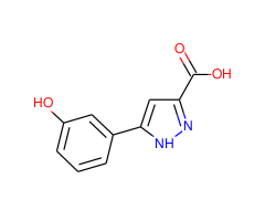 5-(3-Hydroxyphenyl)-1H-pyrazole-3-carboxylic acid