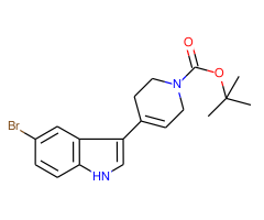 TERT-BUTYL 4-(5-BROMO-1H-INDOL-3-YL)-3,6-DIHYDRO-1(2H)-PYRIDINECARBOXYLATE