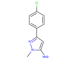 3-(4-Chlorophenyl)-1-methyl-1H-pyrazol-5-amine