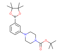 tert-Butyl 4-(3-(4,4,5,5-tetramethyl-1,3,2-dioxaborolan-2-yl)phenyl)piperazine-1-carboxylate