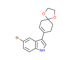 5-Bromo-3-(1,4-dioxaspiro[4.5]dec-7-en-8-yl)-1H-indole