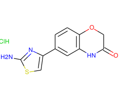 6-(2-Aminothiazol-4-yl)-2H-benzo[b][1,4]oxazin-3(4H)-one hydrochloride