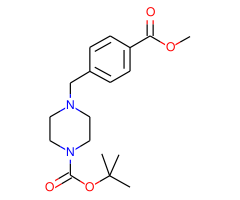 tert-Butyl 4-(4-(methoxycarbonyl)benzyl)piperazine-1-carboxylate