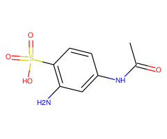 4-Acetamido-2-aminobenzenesulfonic Acid