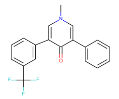 1-Methyl-3-phenyl-5-(3-(trifluoromethyl)phenyl)pyridin-4(1H)-one