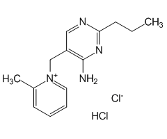 1-((4-Amino-2-propylpyrimidin-5-yl)methyl)-2-methylpyridin-1-ium chloride hydrochloride