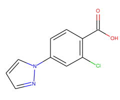 2-Chloro-4-(1H-pyrazol-1-yl)benzoic acid