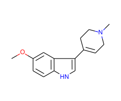 5-Methoxy-3-(1-methyl-1,2,3,6-tetrahydropyridin-4-yl)-1H-indole