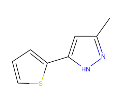 3-Methyl-5-(thiophen-2-yl)-1H-pyrazole