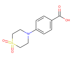 4-(1,1-Dioxidothiomorpholino)benzoic acid