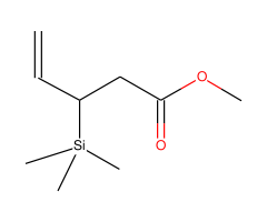 Methyl 3-(trimethylsilyl)pent-4-enoate