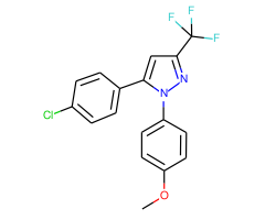 5-(4-Chlorophenyl)-1-(4-methoxyphenyl)-3-(trifluoromethyl)-1H-pyrazole