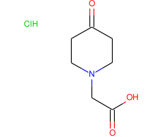 2-(4-Oxopiperidin-1-yl)acetic acid