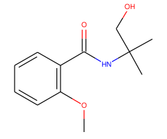 N-(1-HYDROXY-2-METHYLPROPAN-2-YL)-2-METHOXYBENZAMIDE