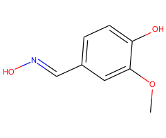 4-Hydroxy-3-methoxybenzaldehyde oxime