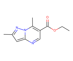 ethyl 2,7-dimethylpyrazolo[1,5-a]pyrimidine-6-carboxylate