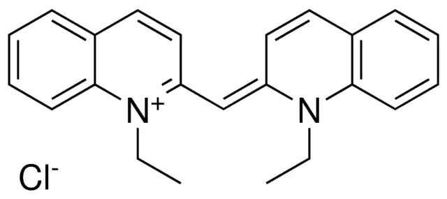 1-ETHYL-2-((1-ETHYL-2(1H)-QUINOLINYLIDENE)METHYL)QUINOLINIUM CHLORIDE