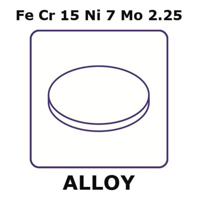 Stainless Steel-15-7PH alloy, FeCr15Ni7Mo2.25