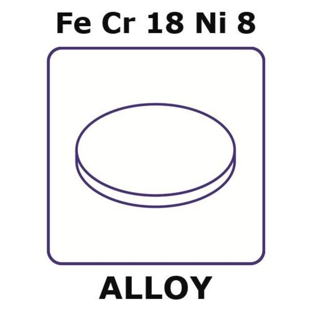 Stainless Steel-AISI 302 alloy, FeCr18Ni8