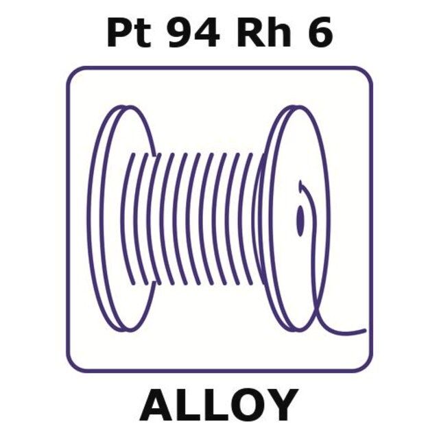 Platinum-rhodium alloy, Pt94Rh6