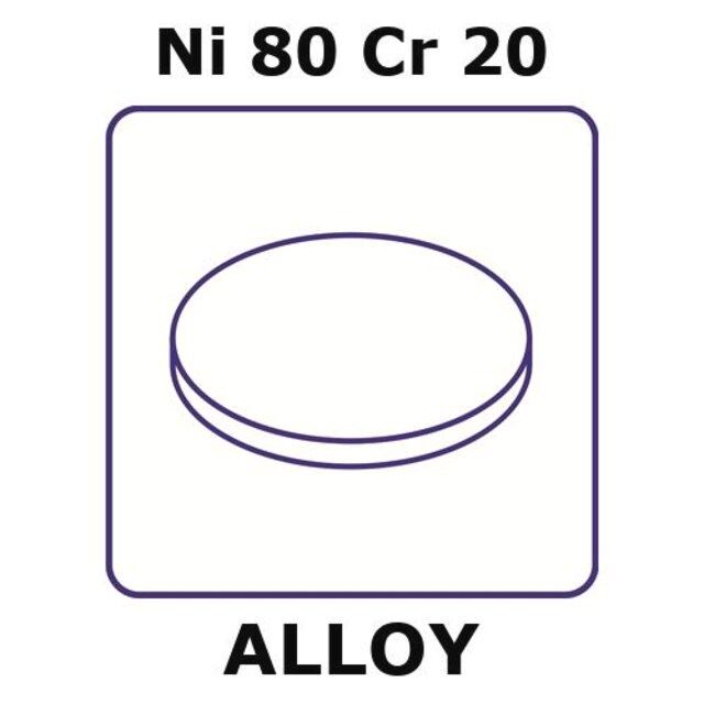 Nickel-chromium alloy, Ni80Cr20