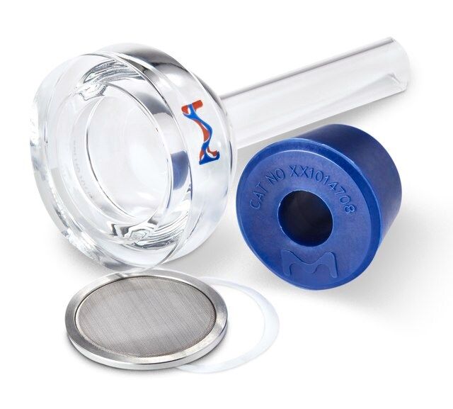 Millipore Glass Base and Stopper for Vacuum Filtration