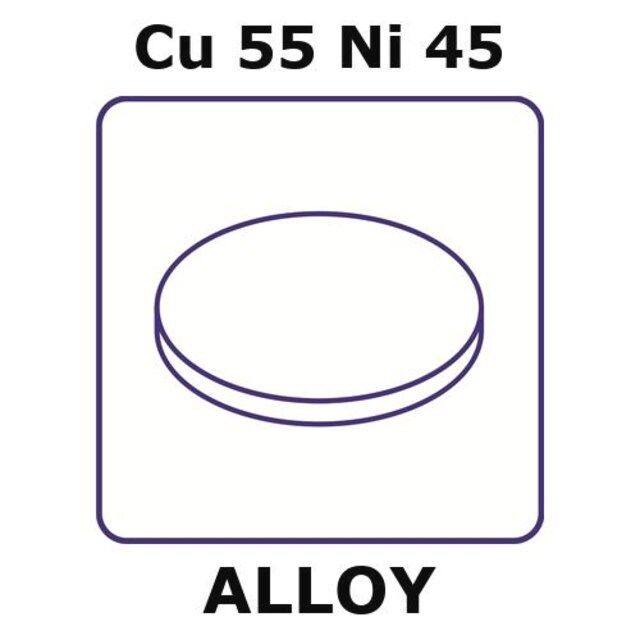 Constantan-resistance alloy, Cu55Ni45