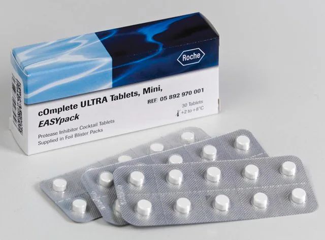 cOmplete<sup>TM</sup> ULTRA Tablets, Mini, <i>EASYpack </i>Protease Inhibitor Cocktail