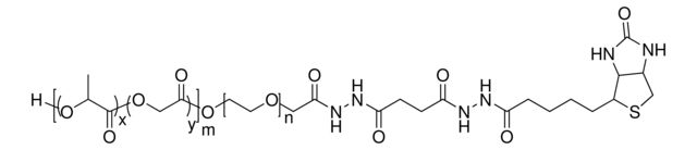 Biotin-poly(ethylene glycol)-<i>b</i>-poly(lactide-<i>co</i>-glycolide)