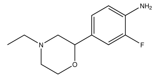 4-(4-Ethyl-2-morpholinyl)-2-fluoroaniline