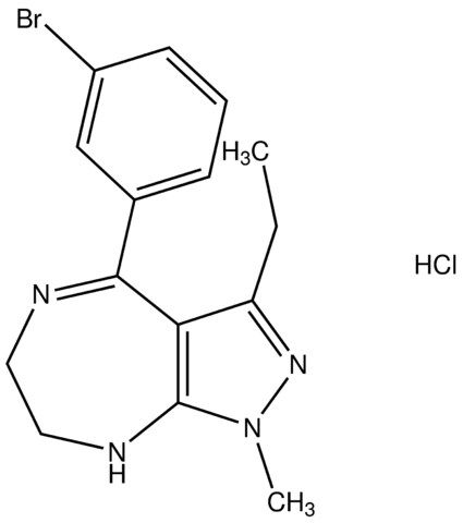 4-(3-bromophenyl)-3-ethyl-1-methyl-1,6,7,8-tetrahydropyrazolo[3,4-e][1,4]diazepine hydrochloride