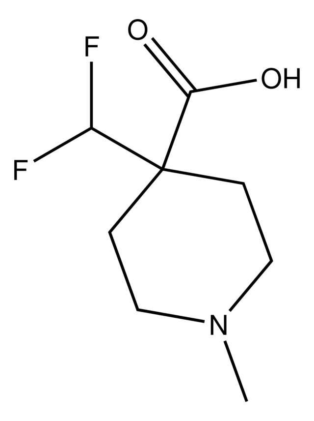 4-(Difluoromethyl)-1-methyl-4-piperidinecarboxylic acid