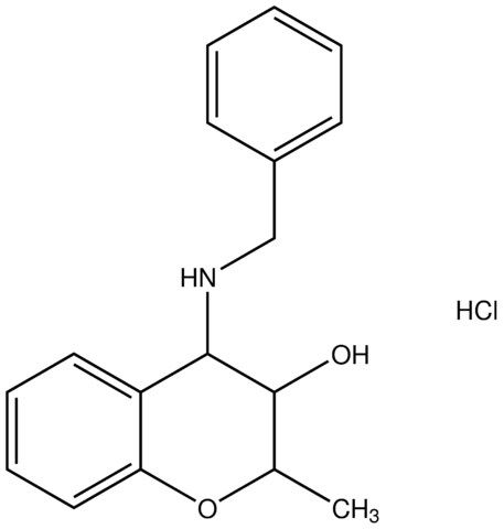 4-(benzylamino)-2-methyl-3-chromanol hydrochloride