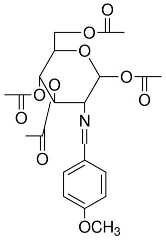 1,3,4,6-tetra-O-acetyl-2-deoxy-2-[(4-methoxybenzylidene)amino]hexopyranose