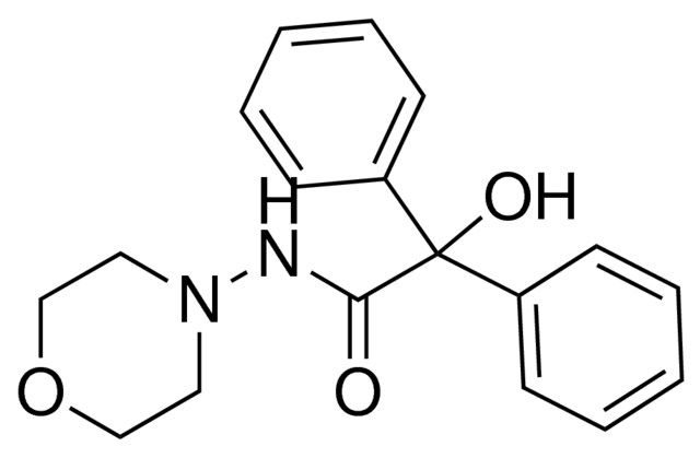 2-hydroxy-N-(4-morpholinyl)-2,2-diphenylacetamide