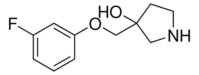 3-((3-Fluorophenoxy)methyl)pyrrolidin-3-ol