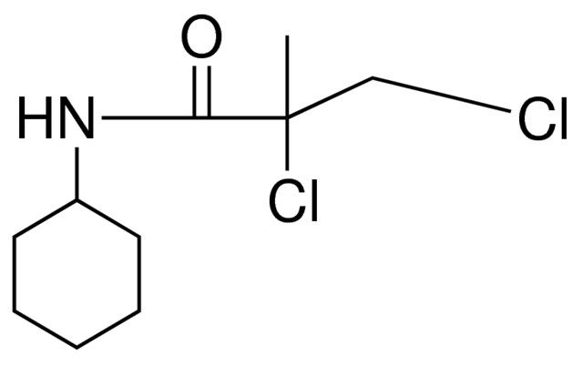 2,3-dichloro-N-cyclohexyl-2-methylpropanamide