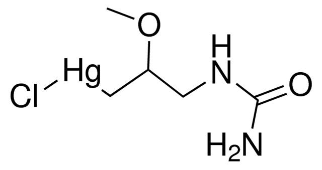 {3-[(aminocarbonyl)amino]-2-methoxypropyl}(chloro)mercury