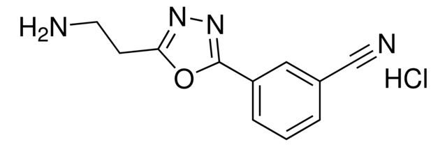 3-(5-(2-Aminoethyl)-1,3,4-oxadiazol-2-yl)benzonitrile hydrochloride