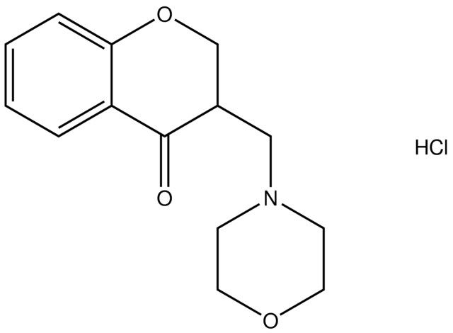 3-(4-morpholinylmethyl)-2,3-dihydro-4H-chromen-4-one hydrochloride