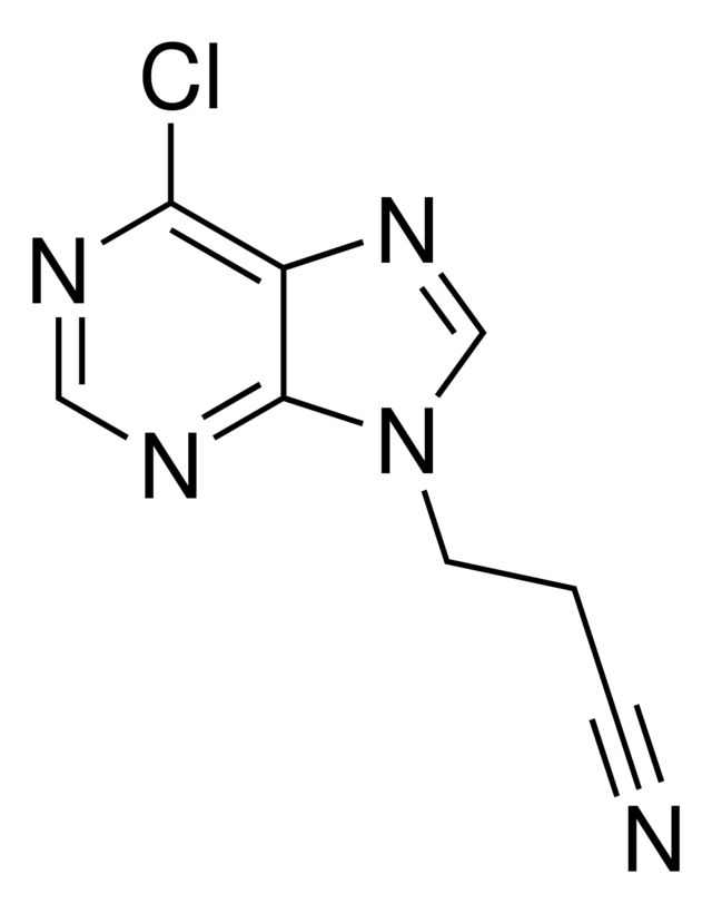 3-(6-Chloro-9H-purin-9-yl)propanenitrile